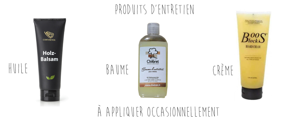 produits entretien planche en bois